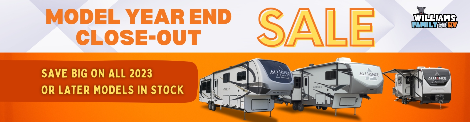 Model Year End Close-Out Sale